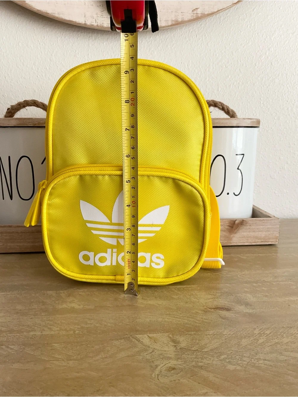 Adidas Yellow Mini Backpack